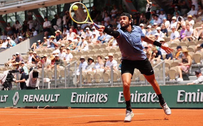 TENNIS - French Open 2026 PARIS,FRANCE,30.MAY.26 - TENNIS - ATP, Tennis Herren World Tour, French Open, Roland Garros, Grand Slam. Image shows Matteo Berrettini (ITA).  GEPAxpictures xMatthiasxHauer