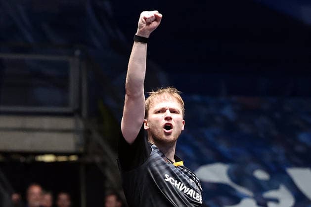 30 05 2026, xrekx, Table Tennis TTBL Final 4, Borussia Düsseldorf TTC Schwalbe Bergneustadt v l Benedikt Duda TTC Schwalbe Bergneustadt Winner Game 2 DFL DFB REGULATIONS PROHIBIT ANY USE OF PHOTOGRAPHS as IMAGE SEQUENCES and or QUASI VIDEO Frankfurt am Main