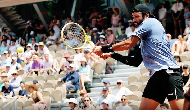 TENNIS - French Open 2026 PARIS,FRANCE,30.MAY.26 - TENNIS - ATP, Tennis Herren World Tour, French Open, Roland Garros, Grand Slam. Image shows Matteo Berrettini (ITA).  GEPAxpictures xMatthiasxHauer