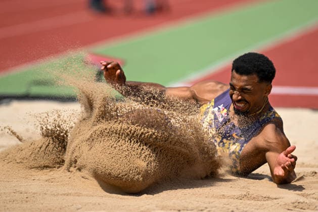 ATHLETICS - Hypomeeting Goetzis 2026 GOETZIS,AUSTRIA,30.MAY.26 - ATHLETICS - World Athletics Combined Events Tour, Hypomeeting, decathlon, long jump. Image shows Leo Neugebauer (GER).  GEPAxpictures xOliverxLerch
