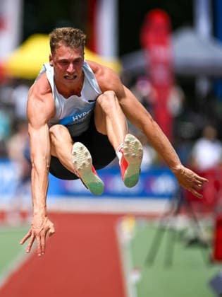 ATHLETICS - Hypomeeting Goetzis 2026 GOETZIS,AUSTRIA,30.MAY.26 - ATHLETICS - World Athletics Combined Events Tour, Hypomeeting, decathlon, long jump. Image shows Sven Roosen (NED).  GEPAxpictures xOliverxLerch