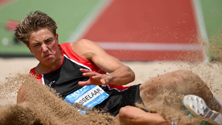 ATHLETICS - Hypomeeting Goetzis 2026 GOETZIS,AUSTRIA,30.MAY.26 - ATHLETICS - World Athletics Combined Events Tour, Hypomeeting, decathlon, long jump. Image shows Jeff Tesselar (NED).  GEPAxpictures xOliverxLerch