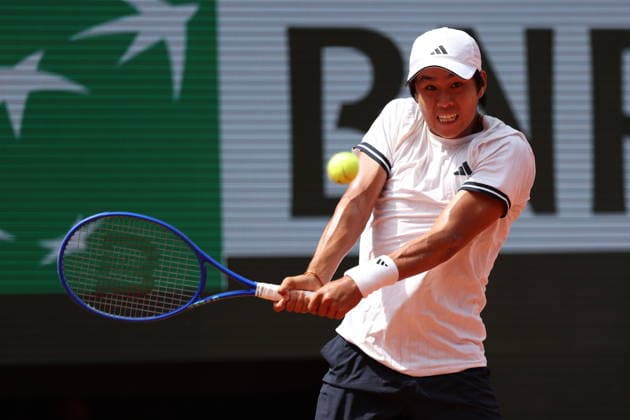ROLAND GARROS 2026 Thierry Larret MAXPPP - PARIS (75) 30 05 2026 Thierry Larret Maxppp. Tennis. Roland Garros 2026. Internationaux de France de tennis. Stade Roland Garros, Paris (75). Le 30 Mai. Court Philippe CHATRIER : Flavio COBOLLI (ITA) vs Learner TIEN (USA). PARIS (75) STADE ROLAND GARROS PARIS ILE DE FRANCE FRANCE  Copyright: xMAXPPPxThierryxLarretx TLR202605301882 TLR202605301882