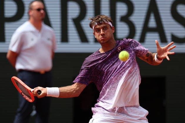 ROLAND GARROS 2026 Thierry Larret MAXPPP - PARIS (75) 30 05 2026 Thierry Larret Maxppp. Tennis. Roland Garros 2026. Internationaux de France de tennis. Stade Roland Garros, Paris (75). Le 30 Mai. Court Philippe CHATRIER : Flavio COBOLLI (ITA) vs Learner TIEN (USA). PARIS (75) STADE ROLAND GARROS PARIS ILE DE FRANCE FRANCE  Copyright: xMAXPPPxThierryxLarretx TLR202605301883 TLR202605301883