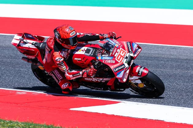 MOTORS - MotoGP - Italian Grand Prix Photo by IPA ABACAPRESS.COM85182140 - Marc Marquez of Spain and Ducati Lenovo Team seen during MotoGP GP7 Brembo Grand Prix of Italy - Qualifying at Mugello Circuit in Scarperia e San Piero, Italy Mugello Italy  Copyright: xIPAxSport ABACAx