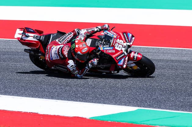 MOTORS - MotoGP - Italian Grand Prix Photo by IPA ABACAPRESS.COM85182164 - Francesco Pecco Bagnaia of Italy and Ducati Lenovo Team seen during MotoGP GP7 Brembo Grand Prix of Italy - Qualifying at Mugello Circuit in Scarperia e San Piero, Italy Mugello Italy  Copyright: xIPAxSport ABACAx