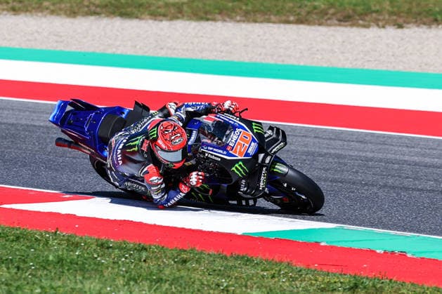 MOTORS - MotoGP - Italian Grand Prix Photo by IPA ABACAPRESS.COM85182167 - Fabio Quartararo of France and Monster Energy Yamaha MotoGP seen during MotoGP GP7 Brembo Grand Prix of Italy - Qualifing at Mugello Circuit in Scarperia e San Piero, Italy Mugello Italy  Copyright: xIPAxSport ABACAx