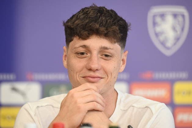 Ladislav Krejci of Czech Republic attends the press conference, PK, Pressekonferenz prior to the friendly soccer match Czech Republic vs Kosovo, Prague, Czech Republic, May 30, 2026. (CTKxPhoto MichaelaxRihova) CTKPhotoP2026053002989  CTKPhotoP2026053002989