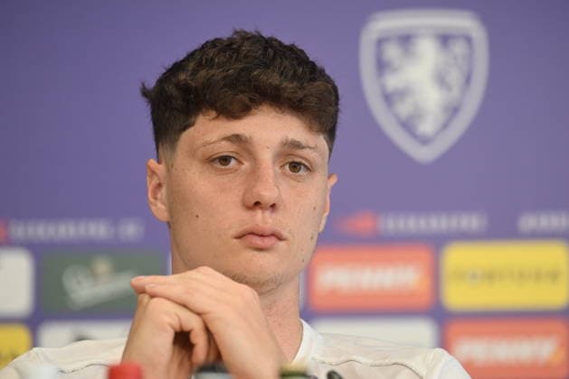 Ladislav Krejci of Czech Republic attends the press conference, PK, Pressekonferenz prior to the friendly soccer match Czech Republic vs Kosovo, Prague, Czech Republic, May 30, 2026. (CTKxPhoto MichaelaxRihova) CTKPhotoP2026053003088  CTKPhotoP2026053003088