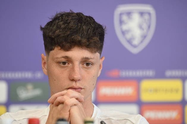 Ladislav Krejci of Czech Republic attends the press conference, PK, Pressekonferenz prior to the friendly soccer match Czech Republic vs Kosovo, Prague, Czech Republic, May 30, 2026. (CTKxPhoto MichaelaxRihova) CTKPhotoP2026053003095  CTKPhotoP2026053003095