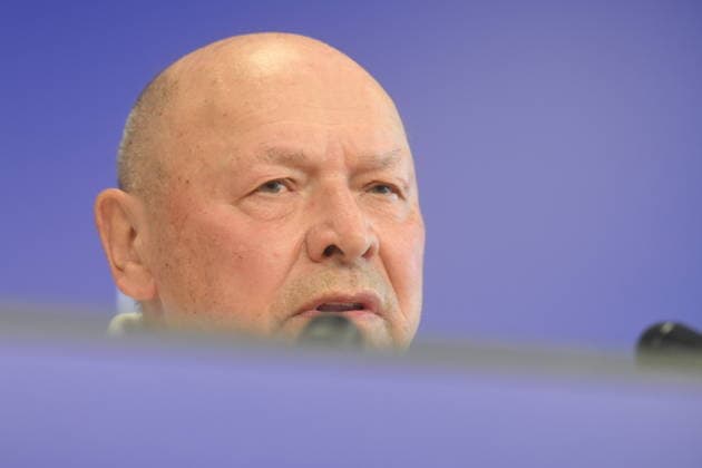 Czech national soccer team coach Miroslav Koubek attends the press conference, PK, Pressekonferenz prior to the friendly match Czech Republic vs Kosovo, Prague, Czech Republic, May 30, 2026. (CTKxPhoto MichaelaxRihova) CTKPhotoP2026053003116  CTKPhotoP2026053003116