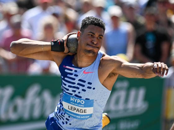 ATHLETICS - Hypomeeting Goetzis 2026 GOETZIS,AUSTRIA,30.MAY.26 - ATHLETICS - World Athletics Combined Events Tour, Hypomeeting, decathlon, shot put. Image shows Pierce Lepage (CAN).  GEPAxpictures xOliverxLerch