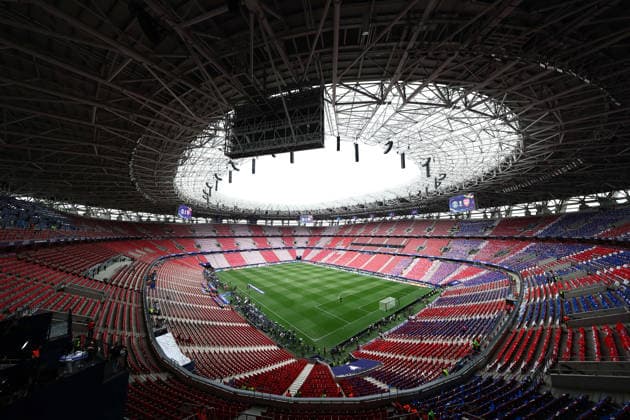 Paris Saint-Germain v Arsenal, UEFA Champions League General stadium view inside the Puskas Arena before the Paris Saint-Germain v Arsenal UEFA Champions League Final match at the Puskas Arena, Budapest, Hungary on 30 May 2026 Credit: Ian Stephen Every Second Media Editorial use only. All images are copyright Every Second Media Limited. No images may be reproduced without prior permission. Copyright: xIMAGO EveryxSecondxMediax ESM-2017-0002 IanxStephenx xEveryxSecondxMediax
