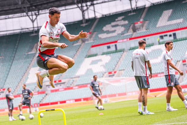 Football, Poland national team, Training