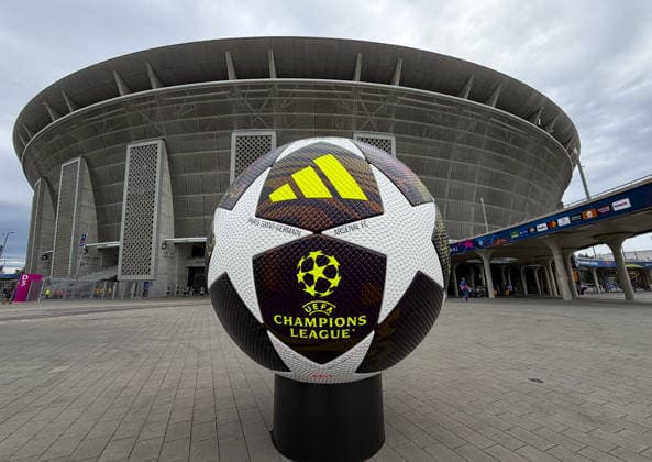 Ahead of the UEFA Champions League final in Budapest BUDAPEST, HUNGARY - MAY 30: A general view of the Puskas Arena ahead of the UEFA Champions League final match between Paris Saint-Germain (PSG) and Arsenal in Budapest, Hungary, on May 30, 2026. Halil Sagirkaya Anadolu Budapest Hungary. Editorial use only. Please get in touch for any other usage.  Copyright: x2026xAnadoluxHalilxSagirkayax