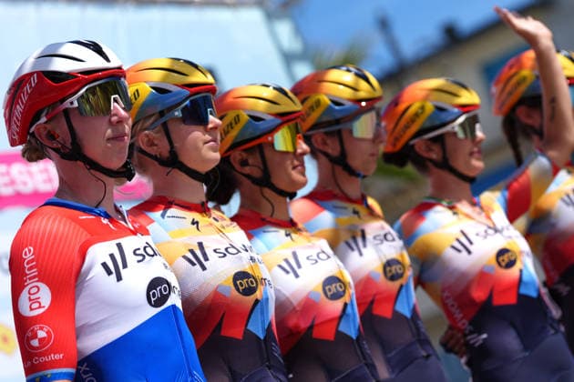 Netherlands™s Lorena Wiebes of Team SD Worx - Protime™s during Stage 1 of the Giro d™Italia Women, from Cesenatico to Ravenna, Italy, Saturday, May 30, 2026  Copyright: xDavidexSpada LaPressex