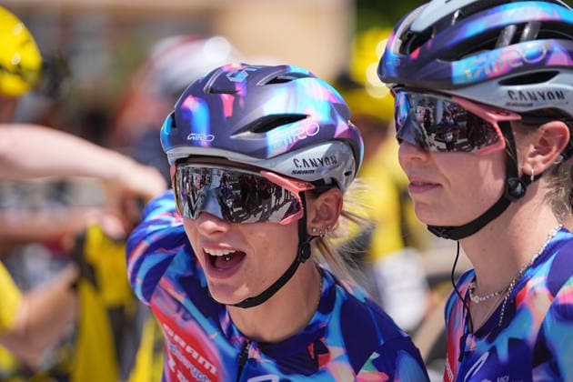 Italy™s Chiara Consonni of Canyon SRAM Zondacrypto™s during Stage 1 of the Giro d™Italia Women, from Cesenatico to Ravenna, Italy, Saturday May 30, 2026  Copyright: xMarcoxAlpozzi LaPressex