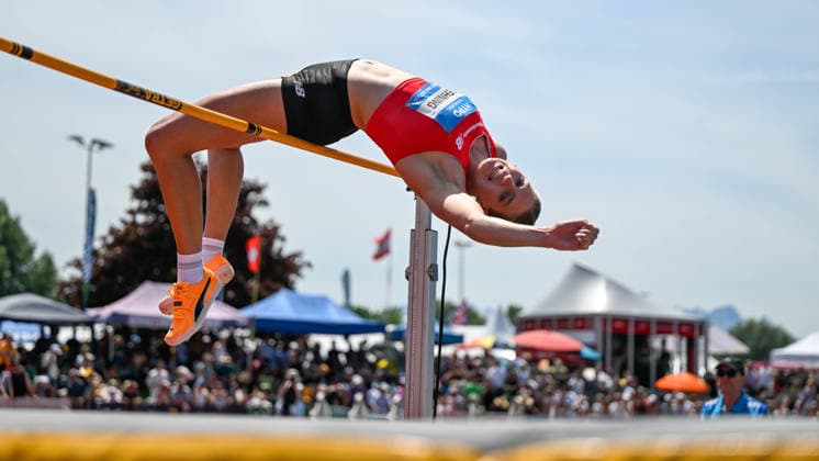 ATHLETICS - Hypomeeting Goetzis 2026 GOETZIS,AUSTRIA,30.MAY.26 - ATHLETICS - World Athletics Combined Events Tour, Hypomeeting, heptathlon, high jump. Image shows Marie Dehning (GER).  GEPAxpictures xOliverxLerch