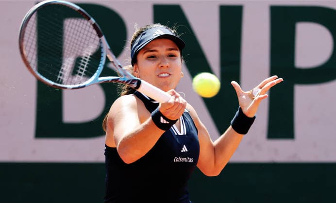 TENNIS - French Open 2026 PARIS,FRANCE,30.MAY.26 - TENNIS - WTA, Tennis Damen Tour, French Open, Roland Garros, Grand Slam. Image shows Camila Osorio (COL).  GEPAxpictures xMatthiasxHauer