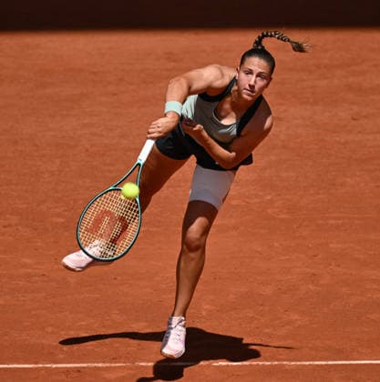 2026 French Open, Roland-Garros - Day 7 PARIS, FRANCE - MAY 30: Diane Parry of France in action during the Women’s Singles third-round match against Amanda Anisimova of the United States on Day Seven of the 2026 French Open at the Roland-Garros Complex in Paris on May 30, 2026. Mustafa Yalcin Anadolu Paris France. Editorial use only. Please get in touch for any other usage.  Copyright: x2026xAnadoluxMustafaxYalcinx