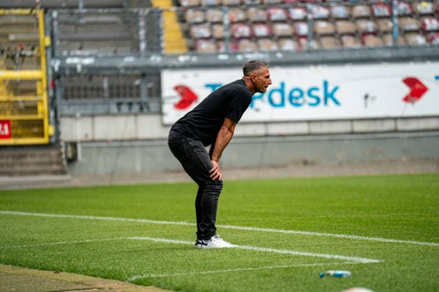 30 05 2026, xdaymx, Soccer Oberliga Rheinland Pfalz Saar, 1 FC Kaiserslautern FV Eppelborn Coach Alexander Bugera DFL DFB REGULATIONS PROHIBIT ANY USE OF PHOTOGRAPHS as IMAGE SEQUENCES and or QUASI VIDEO Kaiserslautern