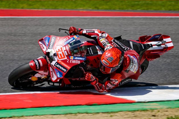 IPA85185231 - Brad Binder RSA Red Bull Ktm Factory Racing Ktm during MotoGP Tissot Sprint Race, MotoGP World Championship, WM, Weltmeisterschaft in Mugello, Italy, May 30 2026  Copyright: xAlessioxMarini IPAxSportx xx 85185231