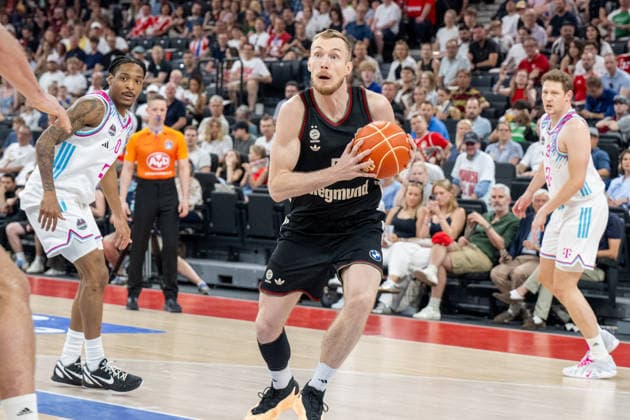 Niels Giffey 5 FC Bayern Basketball , FC Bayern Basketball vs Telekom Baskets Bonn, BBL, Semifinal 1, 30 05 2026 Munich Bavaria Germany Copyright: xkolbert-press UlrichxGamelx