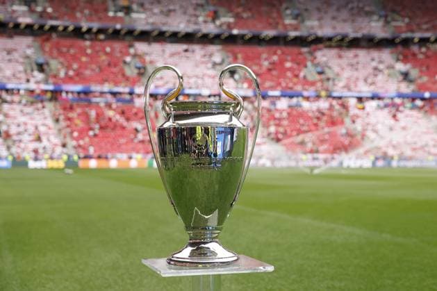 BUDAPEST - The UEFA Champions League trophy, Coupe des clubs Champions Europans prior to the UEFA Champions League final between Paris Saint-Germain and Arsenal FC at Puskas ArÃ na on May 30, 2026, Budapest, Hungary. MAURICE VAN STEEN ANP UEFA Champions League Final 2026 2025-2026 xVIxANPxSportx xMauricexvanxSteenxIVx 559671879 originalFilename: 559671879.jpg