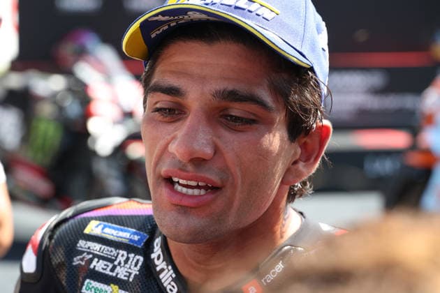 30 05 2026, Autodromo Internazionale del Mugello, Mugello, MotoGP Italian Grand Prix 2026 ,in the picture 2nd place for Jorge Martin ESP , Aprilia Racing Photo by Hasan Bratic DeFodi Images