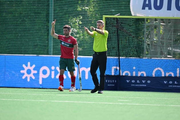 Bonn, field hockey final4, final, men, polo hthc, german field field hockey championship 2026 30 05 2026, russel, tor 7m polo zum 1 0 bonn Nordrheinwestfalen Germany AKA_0726