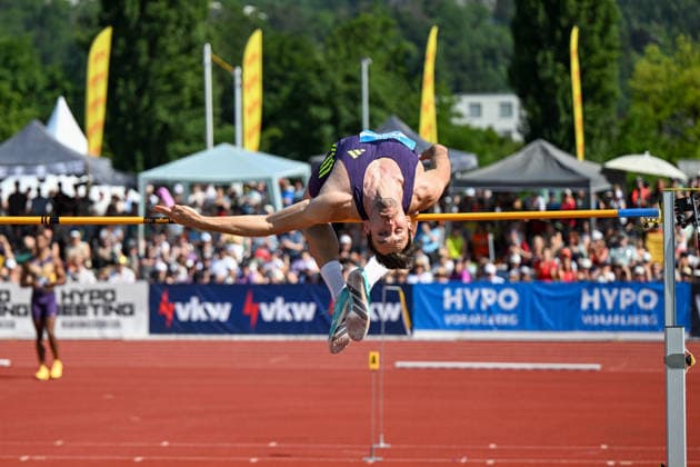 ATHLETICS - Hypomeeting Goetzis 2026 GOETZIS,AUSTRIA,30.MAY.26 - ATHLETICS - World Athletics Combined Events Tour, Hypomeeting, decathlon, high jump. Image shows Niklas Kaul (GER).  GEPAxpictures xOliverxLerch
