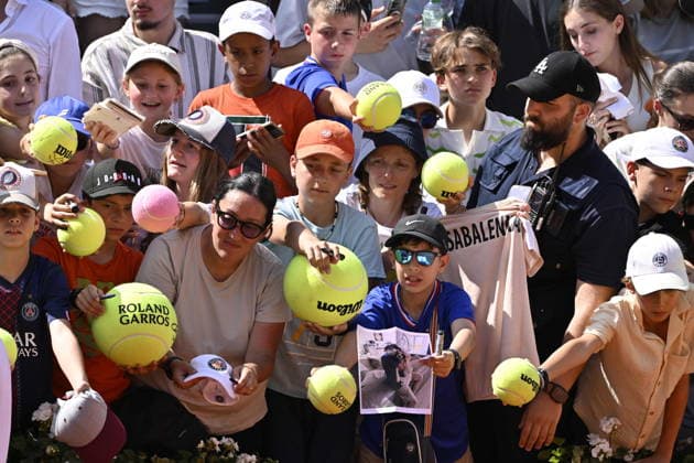 Tennis -Internationaux de France - Roland Garros 2026 - ITF - 30 05 2026 - Tennis -Internationaux de France - Roland Garros 2026 - ITF - 30 05 2026 - Aryna Sabalenka - Bielorussie ParisFrance  Copyright: xChryslenexCaillaud Psnewzx