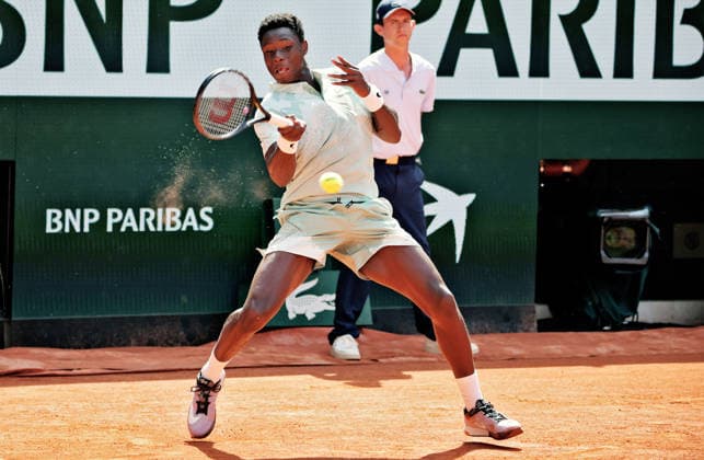 TENNIS - French Open 2026 PARIS,FRANCE,30.MAY.26 - TENNIS - ATP, Tennis Herren World Tour, French Open, Roland Garros, Grand Slam. Image shows Moise Kouame (FRA).  GEPAxpictures xMatthiasxHauer