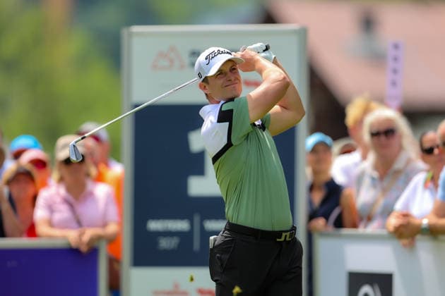 KITZBÜHEL, AUSTRIA - 30.05.2026 Calum HILL (SCO) of Austrian Alpine Open 2025 at Golfclub Kitzbühel-Schwarzsee-Reith on May 30, 2026 in Austria.