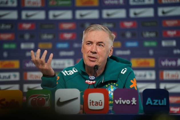 Football, Brazil national team, Press conference