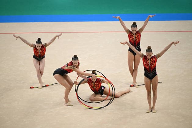 IPA85186588 - SLOVAKIA group during European Championships in Rhythmic gymnastics, Rhythmische Sportgymnastik, RSG Gymnastics in Varna, Bulgaria, May 30 2026  Copyright: xFilippoxTomasi IPAxSportx xx 85186588