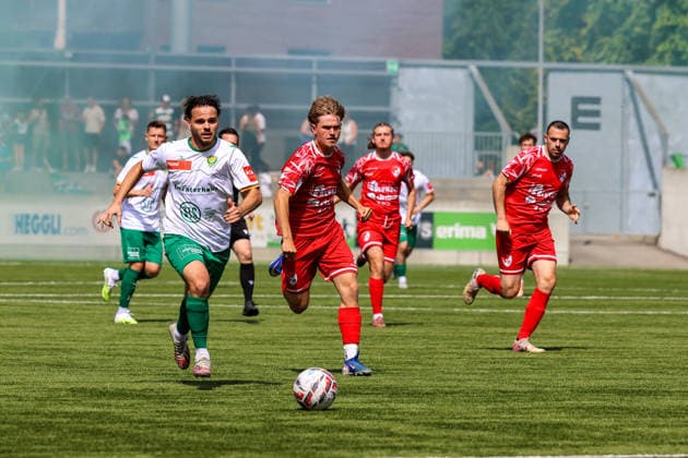 Football, Switzerland, SC Kriens - FC Bavois
