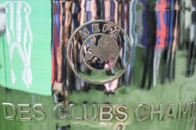 30 05 2026, xzstx, Football UEFA Champions League Final 2026, Paris St Germain FC Arsenal London v l symbol photo, symbol image, symbol, trophy, trophy DFL DFB REGULATIONS PROHIBIT ANY USE OF PHOTOGRAPHS as IMAGE SEQUENCES and or QUASI VIDEO Budapest