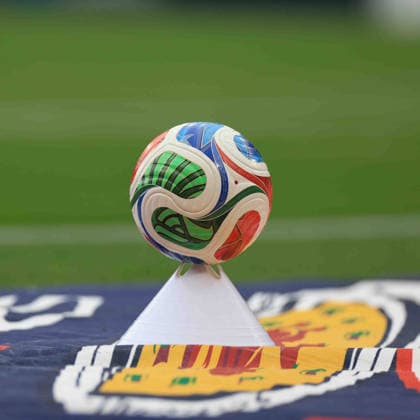 Scotland v Curacao International Friendly, Länderspiel, Nationalmannschaft General view of the match ball during the International Friendly match at Barclays Hampden, Glasgow 30 05 2026 UK Newspapers OUT Copyright: xFredxPalmerx FIL-23531-0163