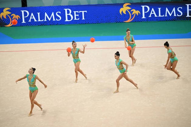 OTHER - Gymnastics - European Championships in Rhythmic gymnastics, Rhythmische Sportgymnastik, RSG Photo by IPA ABACAPRESS.COM85186570 - BULGARIA group during European Championships in Rhythmic Gymnastics, Gymnastics in Varna, Bulgaria, May 30 2026 Varna Bulgaria  Copyright: xIPAxSport ABACAx
