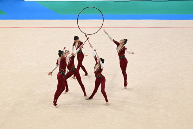 OTHER - Gymnastics - European Championships in Rhythmic gymnastics, Rhythmische Sportgymnastik, RSG Photo by IPA ABACAPRESS.COM85186571 - GEORGIA group during European Championships in Rhythmic Gymnastics, Gymnastics in Varna, Bulgaria, May 30 2026 Varna Bulgaria  Copyright: xIPAxSport ABACAx