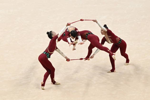 OTHER - Gymnastics - European Championships in Rhythmic gymnastics, Rhythmische Sportgymnastik, RSG Photo by IPA ABACAPRESS.COM85186583 - GEORGIA group during European Championships in Rhythmic Gymnastics, Gymnastics in Varna, Bulgaria, May 30 2026 Varna Bulgaria  Copyright: xIPAxSport ABACAx