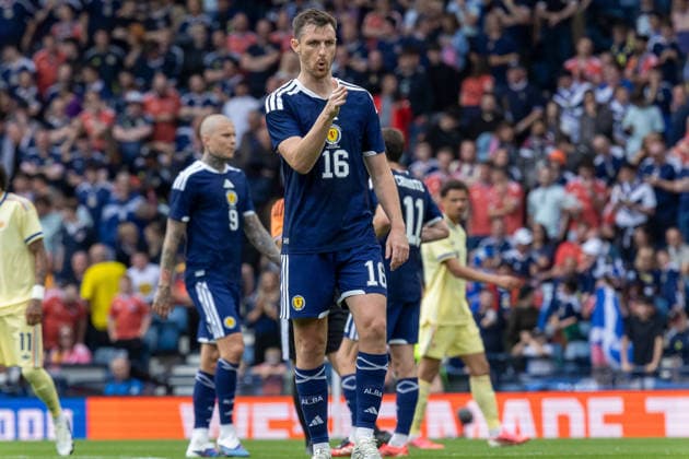 Scotland v Curacao, Friendly International Challenge Dominic Hyam of Scotland national team, Nationalteam during the International Challenge Match - Scotland vs Curacao, Barclays Hampden, Glasgow. 30 May 2026 Hampden Park Barclays Hampden Glasgow Scotland Editorial use only , Copyright: xColinxPoultneyx PSI-24309-0139