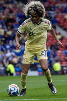 Scotland v Curacao, Friendly International Challenge Tahith Chong of Curacao during the International Challenge Match - Scotland vs Curacao, Barclays Hampden, Glasgow. 30 May 2026 Hampden Park Barclays Hampden Glasgow Scotland Editorial use only , Copyright: xColinxPoultneyx PSI-24309-0153
