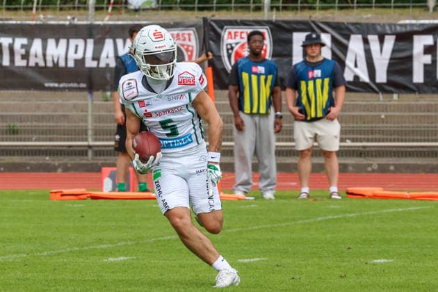 2026 05 30, Berlin Rebels vs Schwäbisch Hall Unicorns, GFL, Mommsenstadion, Berlin Cem Kahveci Schwäbisch Hall Unicorns, 05