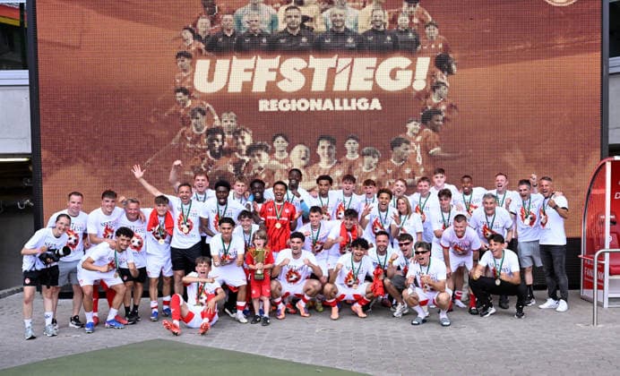 Football Oberliga season 2025 26 Fritz Walter Stadion 30 052026 1 FC KaiserslauternU21 fck FV Eppelborn ep 5 0 The promoted teams FCK U21 1 FC Kaiserslautern