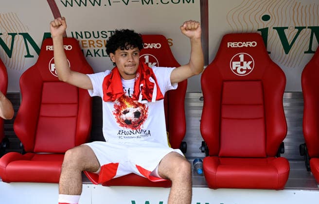 Football Oberliga season 2025 26 Fritz Walter Stadion 30 052026 1 FC KaiserslauternU21 fck FV Eppelborn ep 5 0 Mohamad BENSLAIMAN SERGHINI 1 FC Kaiserslautern U21 1 FC Kaiserslautern