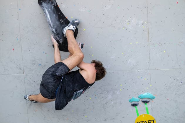 Climbing, bouldering, World Climbing Series in Madrid