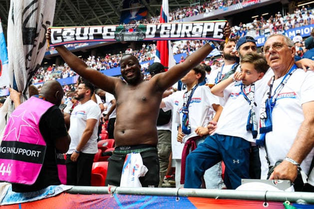 BUDAPEST, HUNGARY - MAY 30: fans of PSG prior to the UEFA Champions League 2026 Final between Paris Saint-Germain and Arsenal FC at Puskas Arena on May 30, 2026 in Budapest, Hungary.  Copyright: xRenexNijhuis MBxMediax
