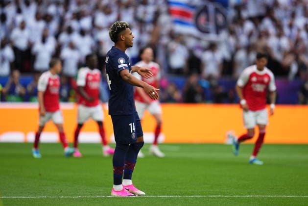 HUN: Paris Saint-Germain FC - Arsenal FC. UEFA Champions League™s Final. UEFA Champions League™s Final match between Paris Saint-Germain FC and Arsenal FC played at Ferenc Puskas Arena Stadium on May 30, 2026 in Budapest, Hungary. kpng Copyright: xBaguxBlancox xPRESSINPHOTOx PS_260530_PSG_ARS_2526_066
